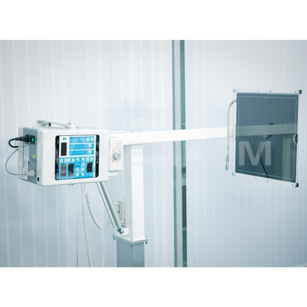 Мобильный цифровой рентгеновский аппарат Medical Econet meX+100 с плоско-панельным детектором Rayence 1417 WCC (Wi-Fi)