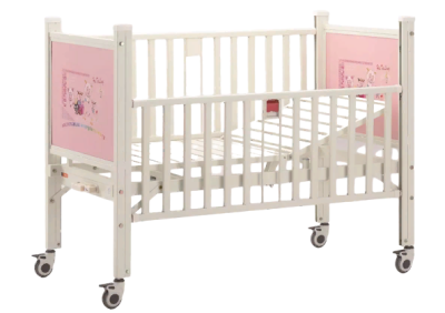 Кровать медицинская детская функциональная Pukang  BLT 8538 G-20 1 функция (торцы с цветными вставками)