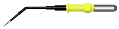 Электрод-игла изогнутая НПО НИКОР 15 мм, 0,8 мм, с хвостовиком 4 мм