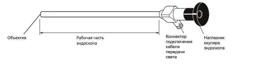 Оптическая схема эндоскопа