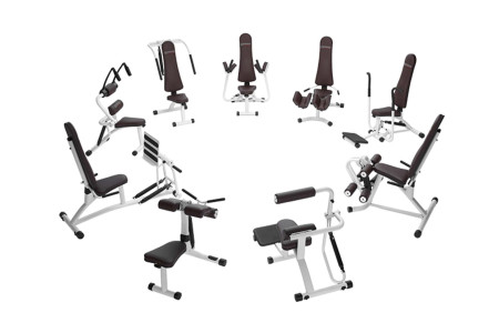Комплекс тренажеров для проработки мышц Gymna W-Move