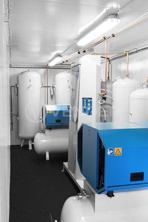 Автономная установка контейнерного исполнения Novair OXYFACTORY для производства медицинского кислорода