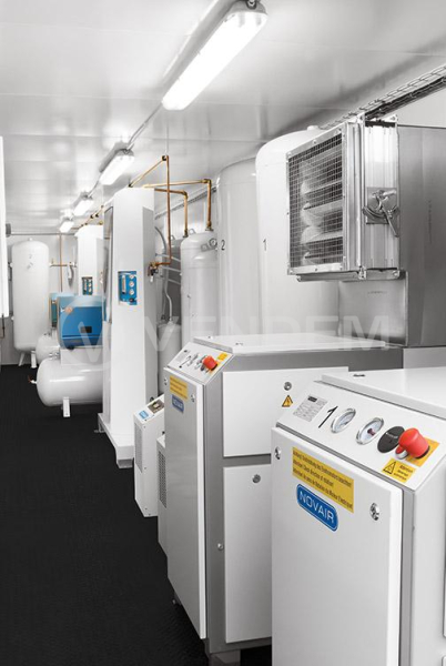 Автономная установка контейнерного исполнения Novair OXYFACTORY для производства медицинского кислорода