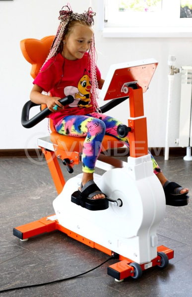 Аппарат для активно-пассивной разработки конечностей (велоэргометр) Орторент Вело детский